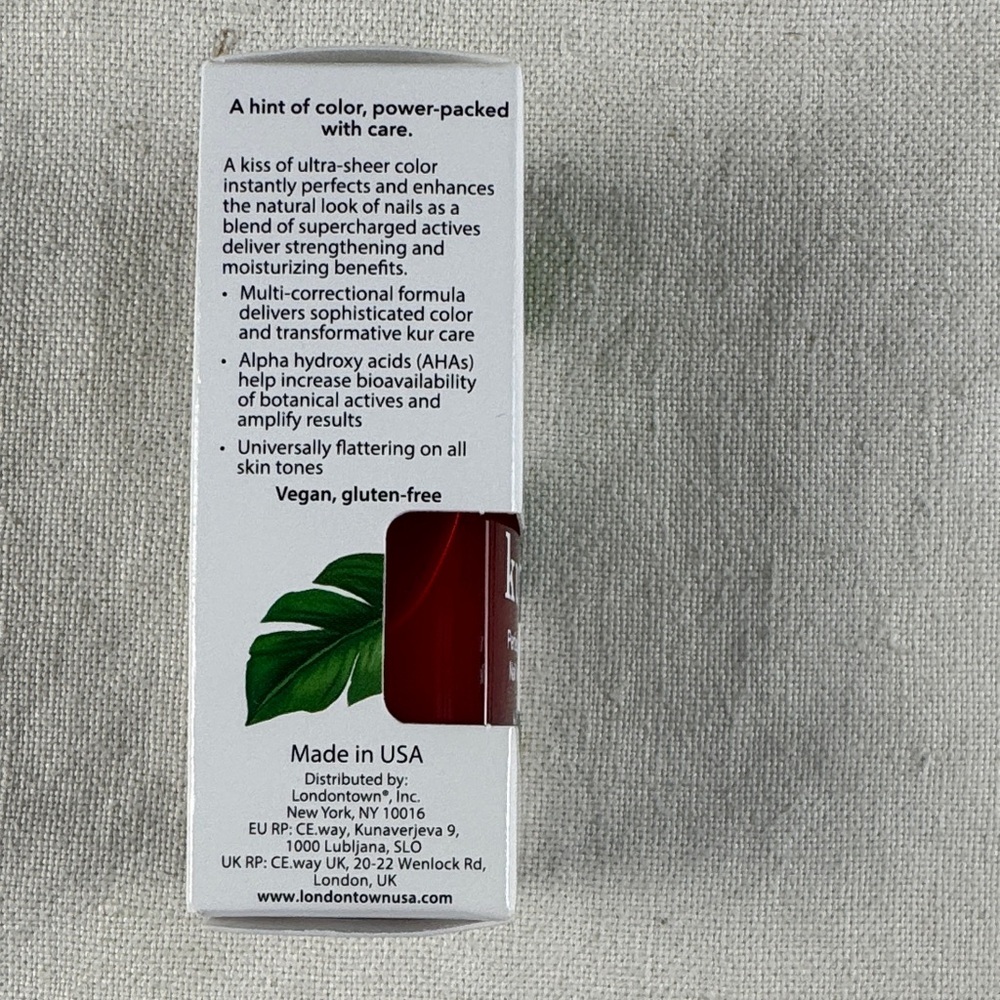 Londontown Kur Perfecting Nail Veil - Poppy Red - Picture 4 of 6